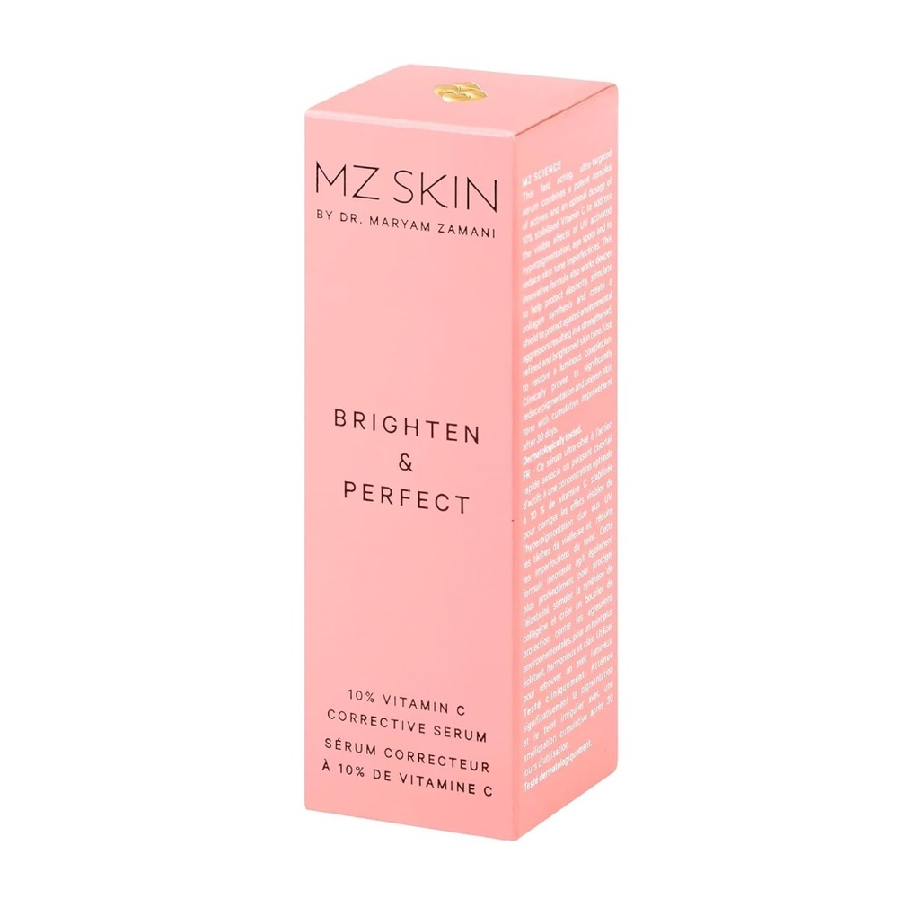 MZ Skin Brighten & Perfect 10% Vitamin C Corrective Serum 30 ml - NEW